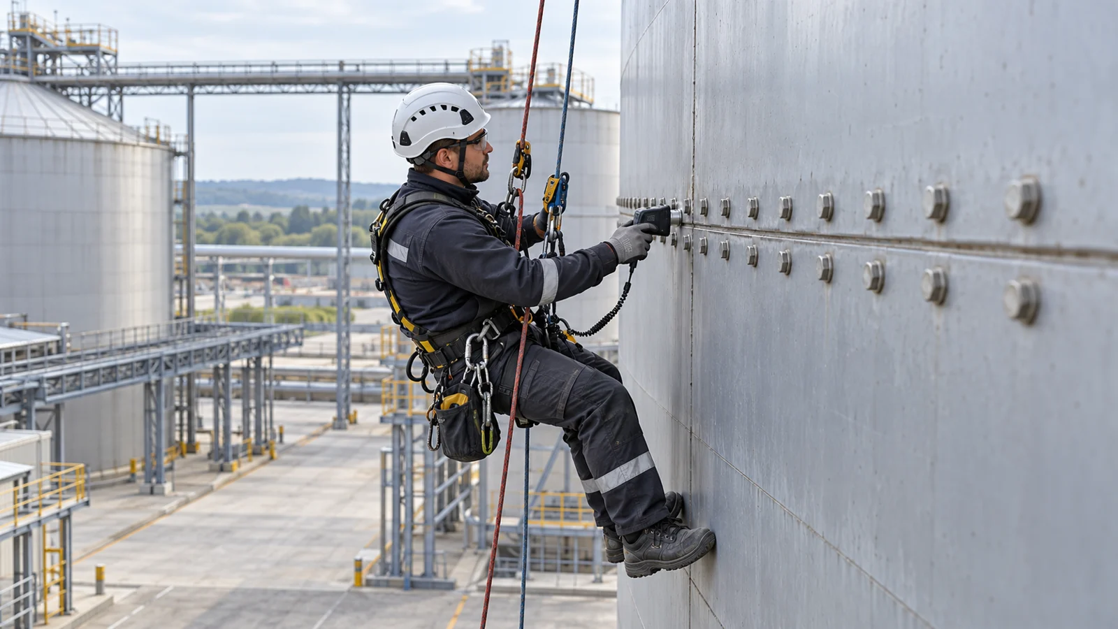Mantenimiento y limpieza industrial en altura en Vilanova i la Geltrú